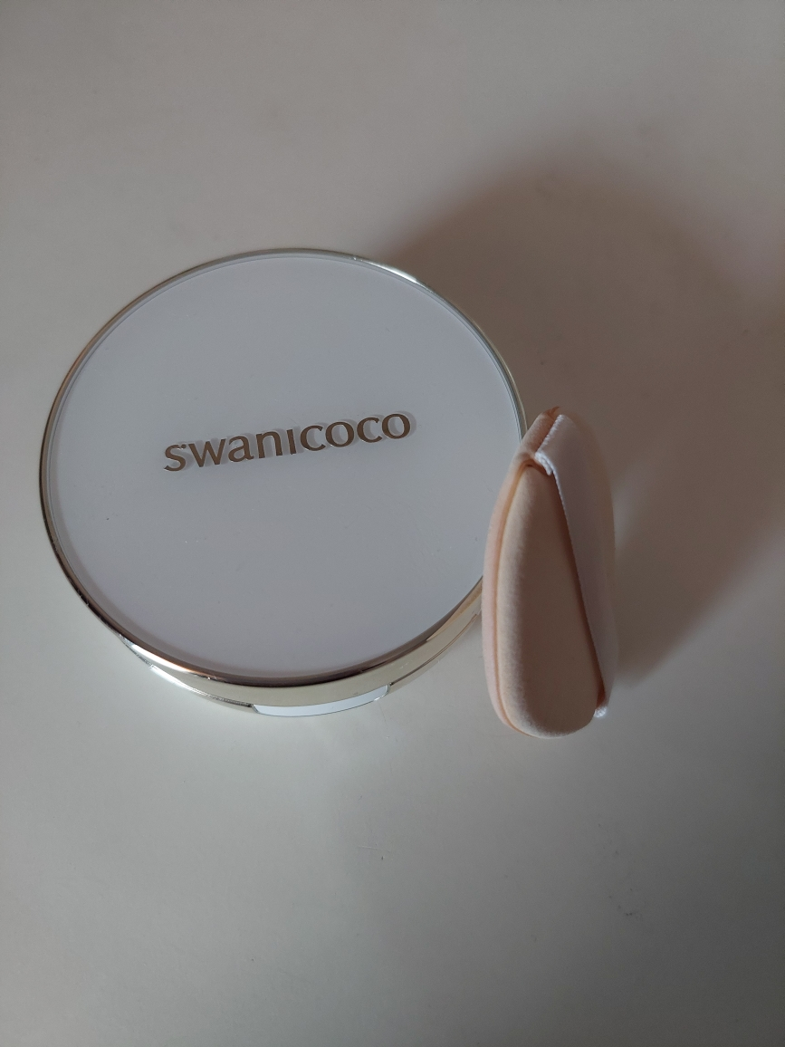 스와니코코 (SWANICOCO) 커버 픽싱 백조 화이트 팩트 [SPF50/PA++++] [내추럴베이지] review image