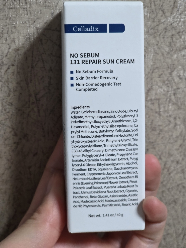 Celladix 诺斯范 131 修复防晒霜 [SPF36/PA+++] review image