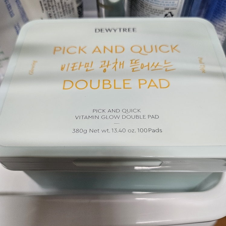 듀이트리 (DEWYTREE) 픽 앤 퀵 뜯어쓰는 더블 패드 [비타민광채] review image