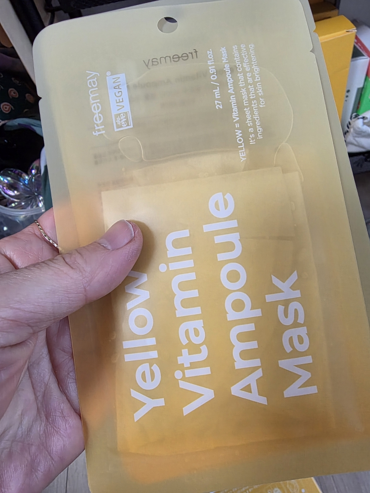 프리메이 (freemay) 옐로우 비타민 앰플 마스크 review image