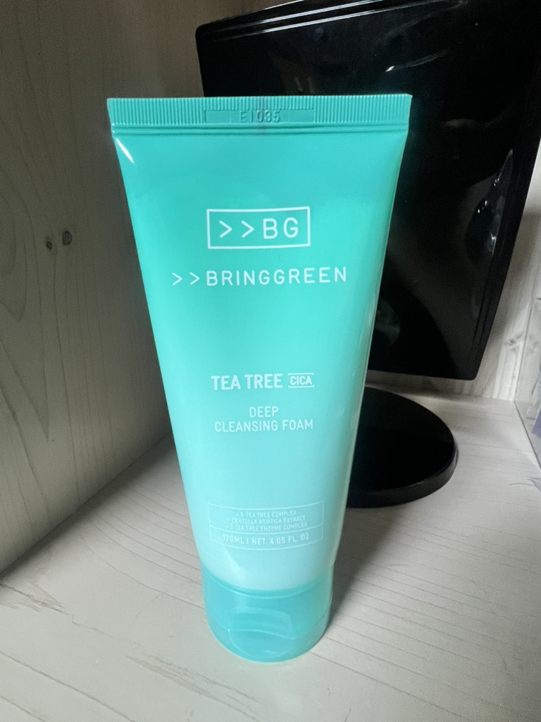 브링그린 (BRINGGREEN) 티트리시카딥클렌징폼 review image
