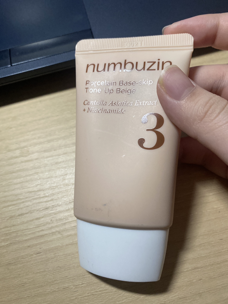 numbuzin Số 3 Kem nền dạng lỏng màu be sáng da [SPF50+/PA++++] review image