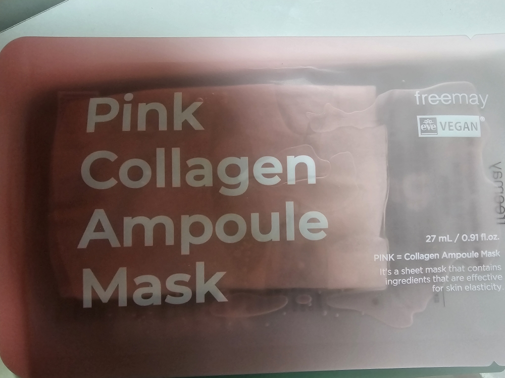 프리메이 (freemay) 핑크 콜라겐 앰플 마스크 review image