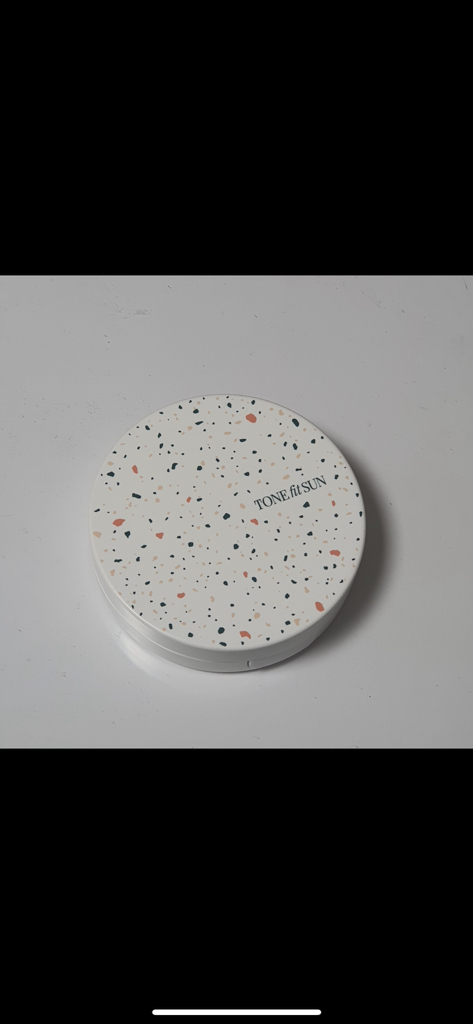 톤핏선 (TONEfitSUN) 비건 선쿠션 [SPF50+/PA++++] [핑크베이지] review image