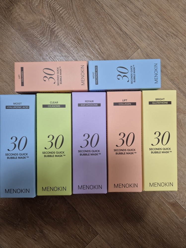 메노킨 (MENOKIN) 30초 퀵 버블 마스크 클리어 review image