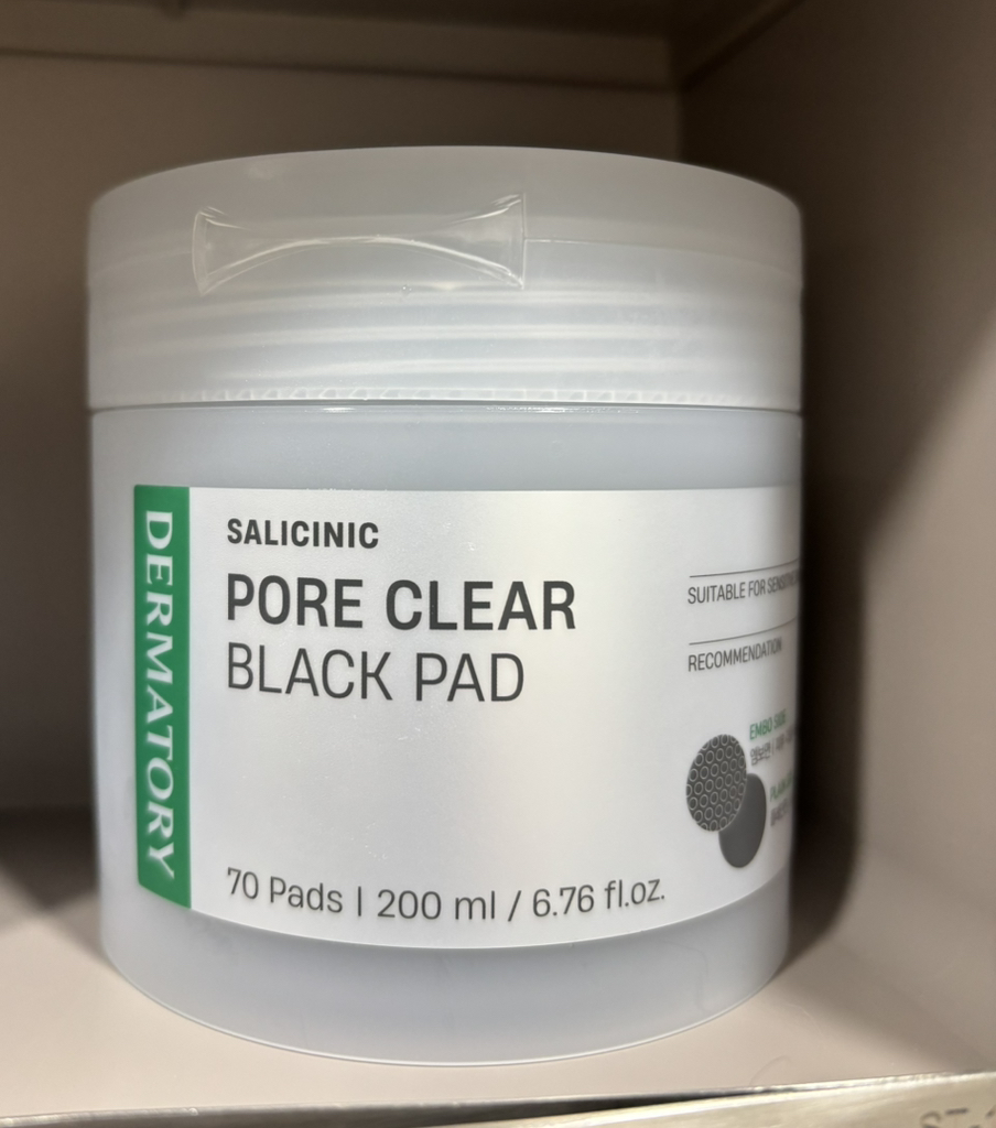 더마토리 (DERMATORY) 살리시닉 포어 클리어 블랙 패드 review image