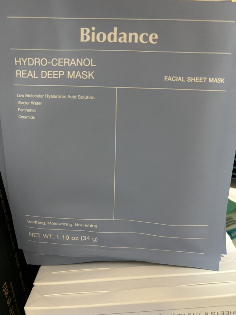바이오던스 (Biodance) 하이드로 세라놀 리얼 딥 마스크 review image
