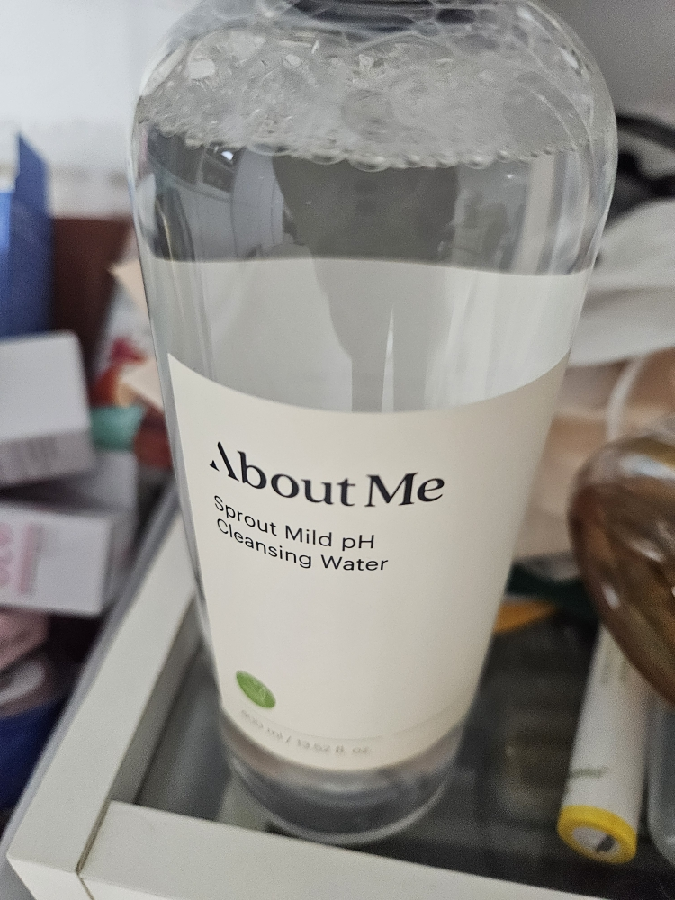 어바웃미 (AboutMe) 새싹 약산성 클렌징 워터 review image