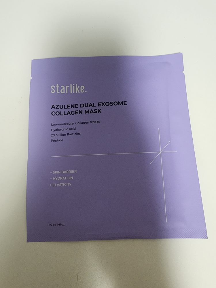 스타라이크 (starlike.) 아줄렌 듀얼 엑소좀 콜라겐 마스크 review image