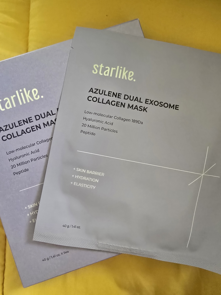 스타라이크 (starlike.) 아줄렌 듀얼 엑소좀 콜라겐 마스크 review image