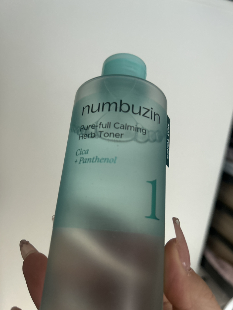 numbuzin No.1 Tónico Calmante Transparente review image