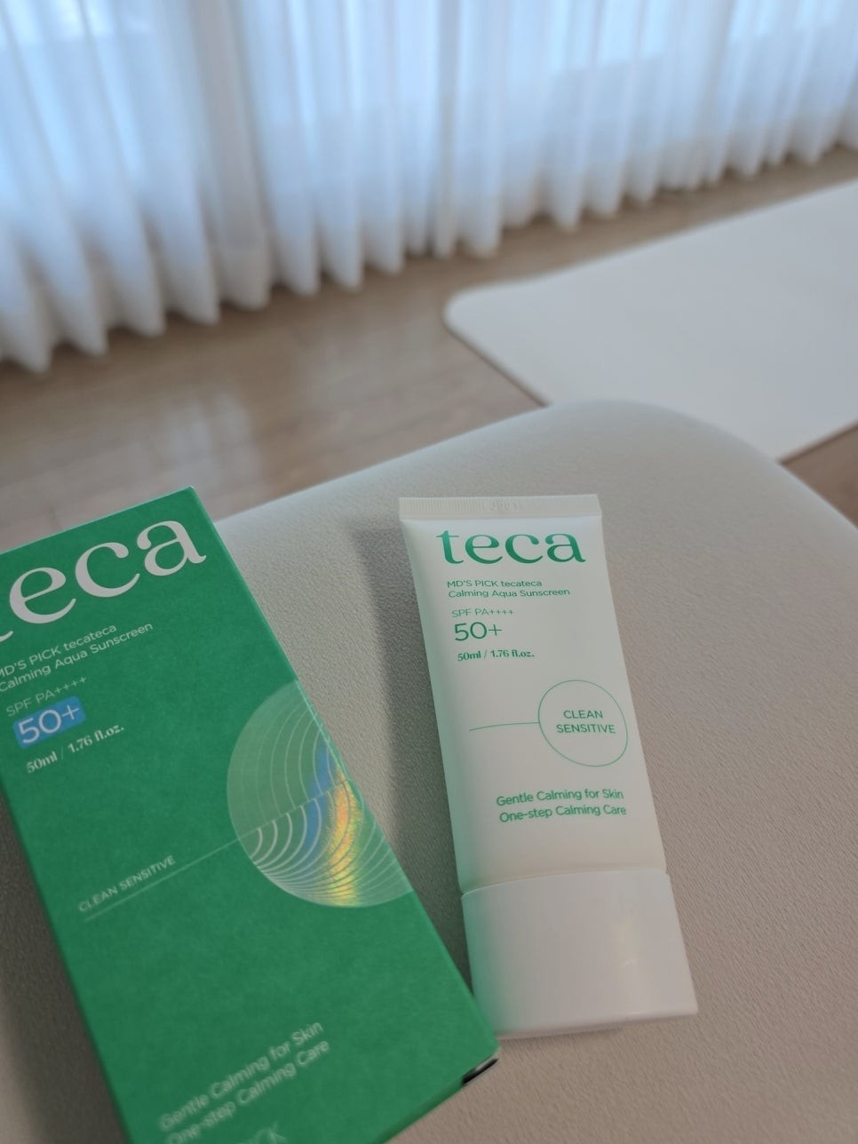 엠디스픽 (MD'SPICK) 테카테카 카밍 아쿠아 선크림 [SPF50+/PA++++] review image