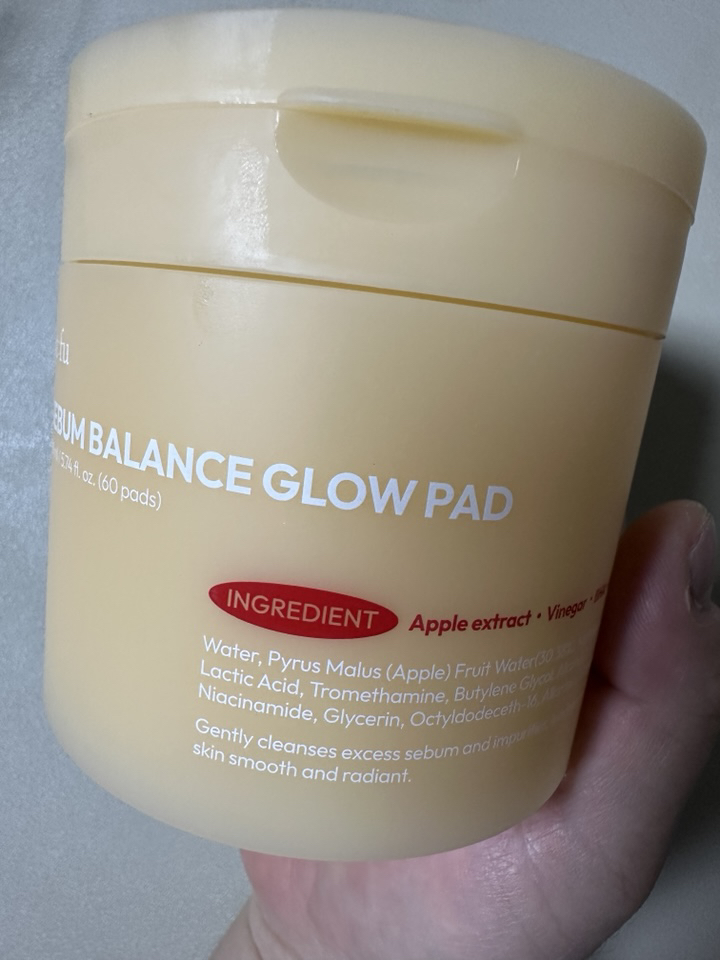 it:fu Sebum Balance Glow Pad review image