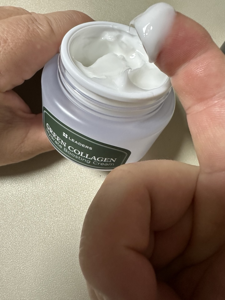 리더스 (LEADERS) 그린 콜라겐 하이드레이트 부스팅 크림 review image