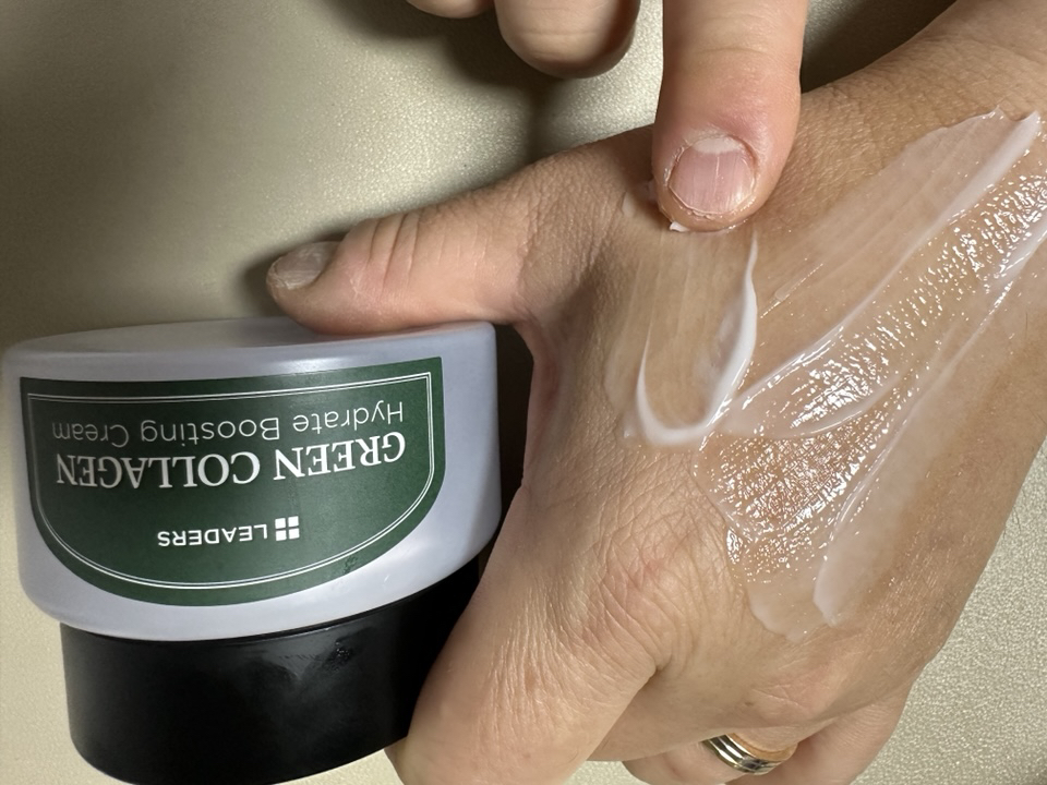 리더스 (LEADERS) 그린 콜라겐 하이드레이트 부스팅 크림 review image