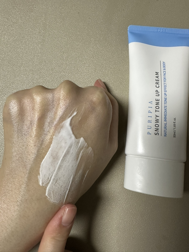 퓨리피아 (PURIPIA) 스노이 톤 업 크림 review image