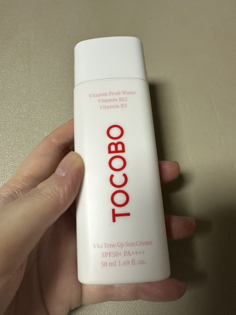 TOCOBO Vita Toned Up 防晒霜 [SPF50+/PA++++] review image
