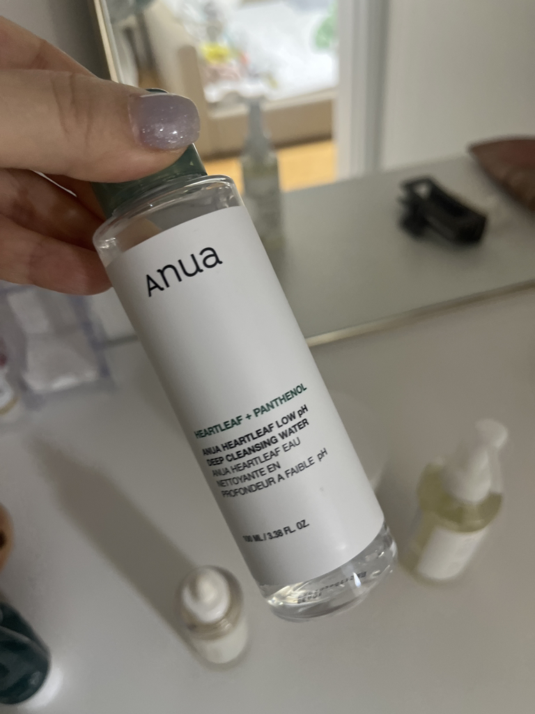 아누아 (Anua) 어성초 약산성 딥 클렌징 워터 review image