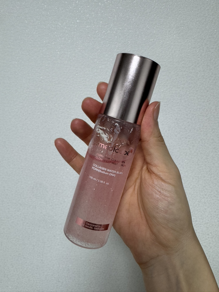 메디큐브 (medicube) PDRN 핑크 콜라겐 젤리 미스트세럼 review image