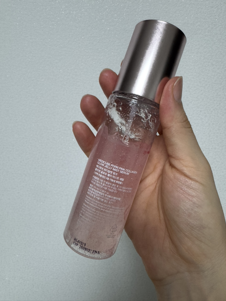 메디큐브 (medicube) PDRN 핑크 콜라겐 젤리 미스트세럼 review image