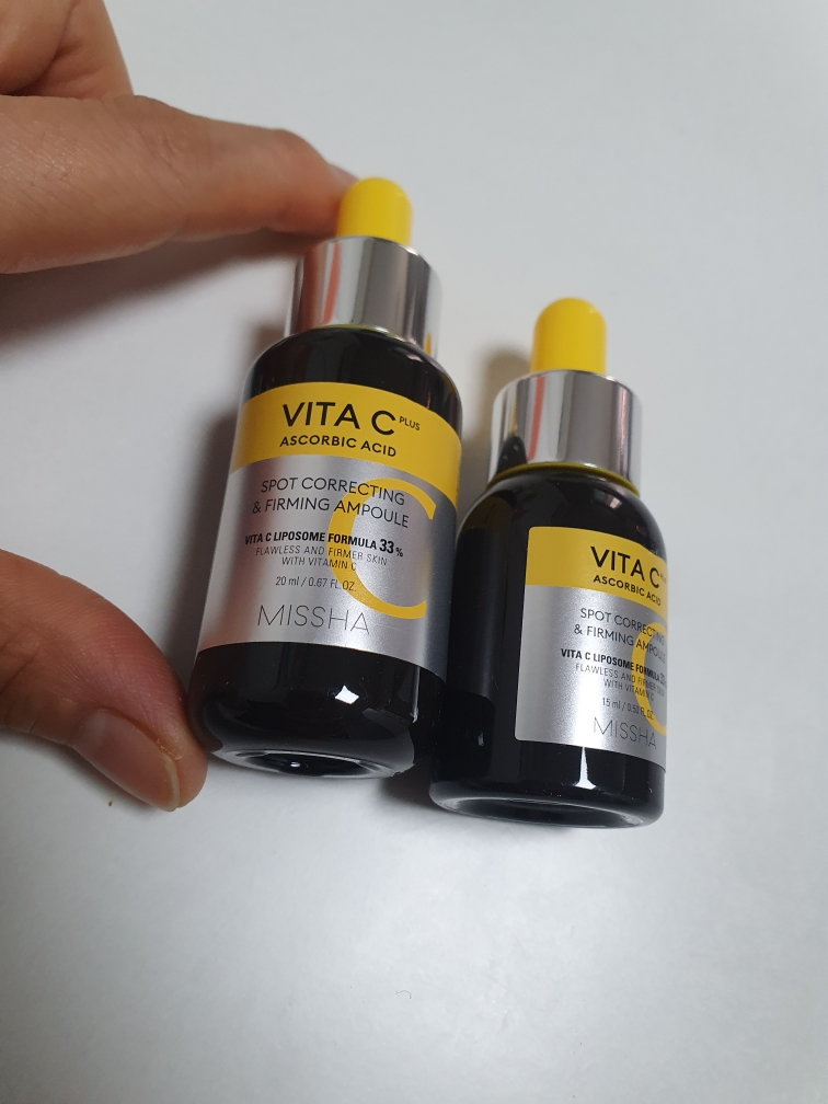 미샤 (MISSHA) 비타씨플러스 잡티씨 탄력 앰플 review image