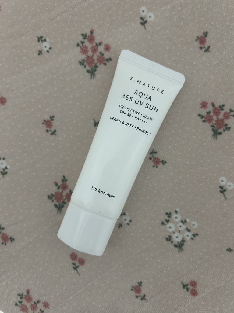 에스네이처 (S.NATURE) 아쿠아 365 유브이 선크림 [SPF50+/PA++++] review image