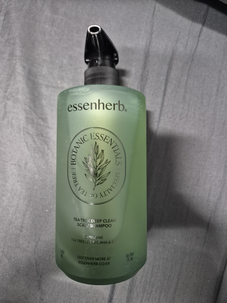 에센허브 (essenHERB) 티트리 딥클린 샴푸 review image