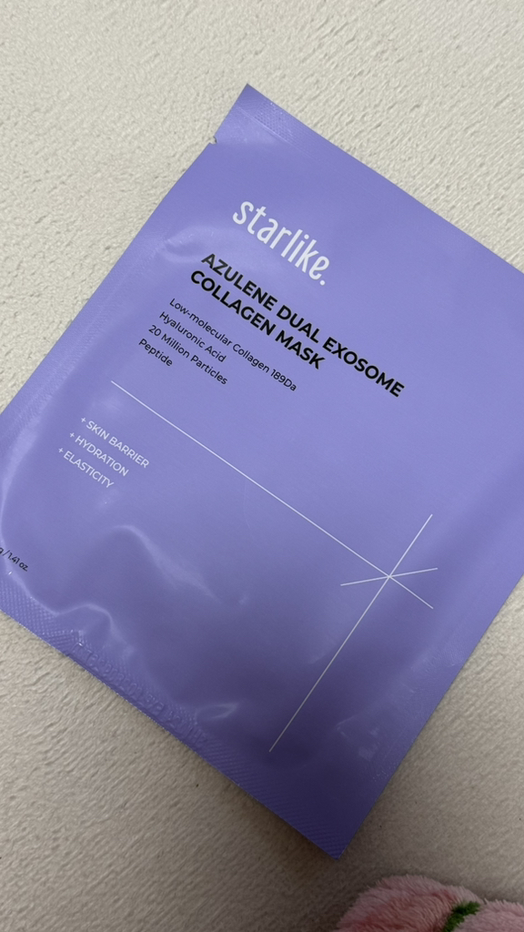 스타라이크 (starlike.) 아줄렌 듀얼 엑소좀 콜라겐 마스크 review image