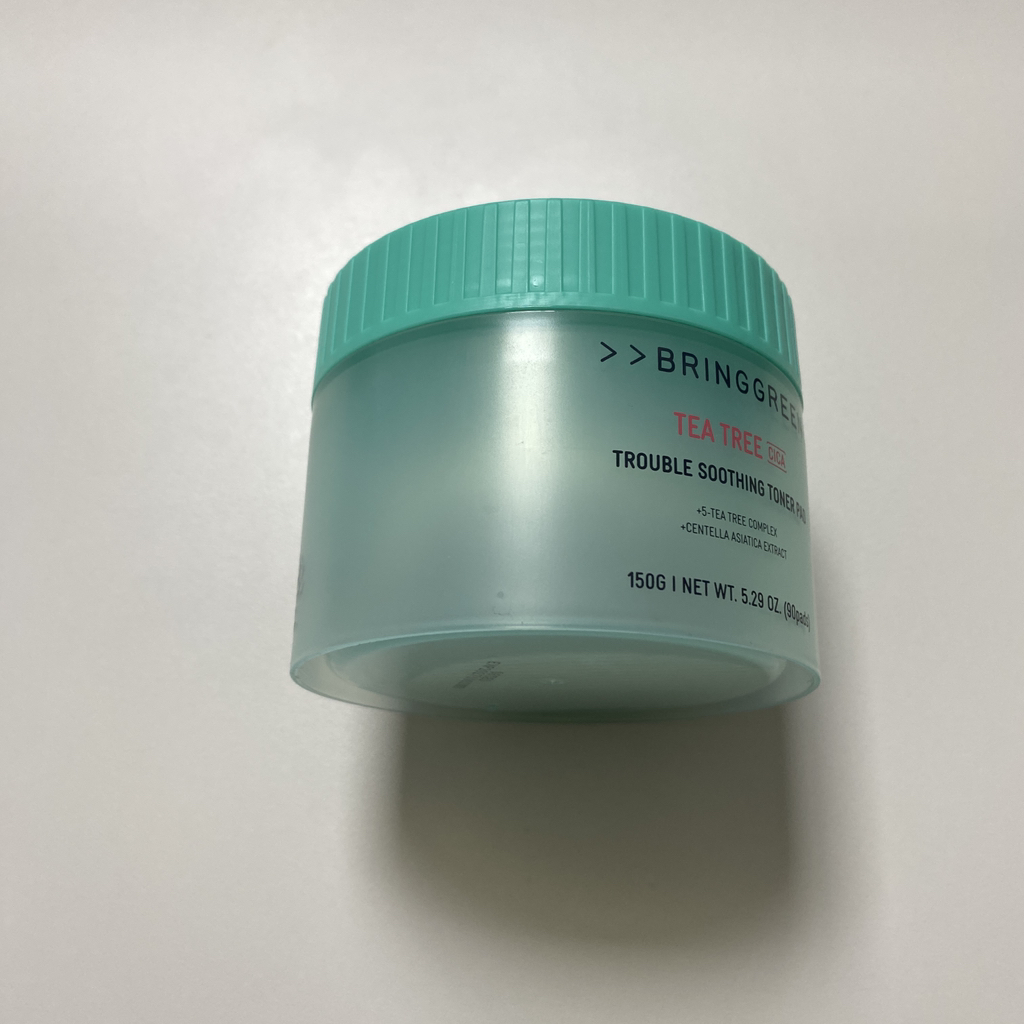 브링그린 (BRINGGREEN) 티트리 시카 트러블 수딩 토너 패드 review image