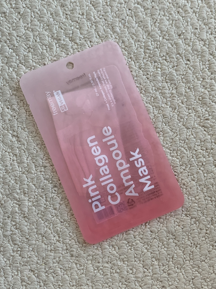 freemay Mascarilla Ampolla de Colágeno Rosa review image