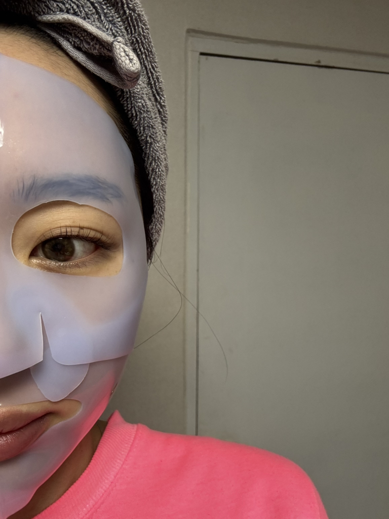 星形 Azulene 双外胚层胶原蛋白面膜 review image