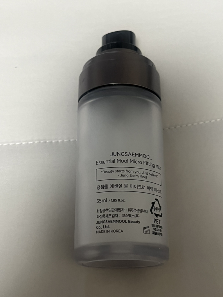 정샘물뷰티 (JUNGSAEMMOOL) 에센셜 물 마이크로 피팅 미스트 review image