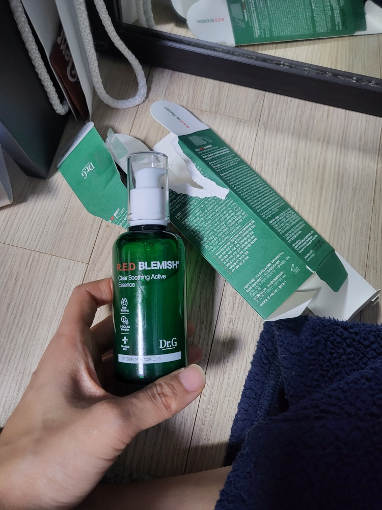 닥터지 (Dr.G) 레드 블레미쉬 클리어 수딩 액티브 에센스 review image