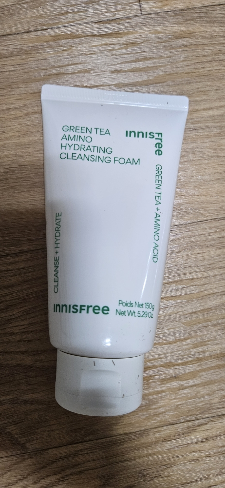 이니스프리 (INNISFREE) 그린티 아미노 수분 폼 클렌징 review image