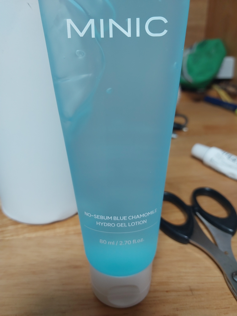미닉 (MINIC) 미닉 노세범 블루 캐모마일 수분 젤로션 review image