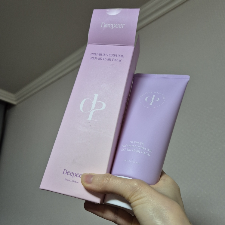 디피어 (DEEPEER) 프리미엄 퍼퓸 리페어 트리트먼트 헤어팩 review image
