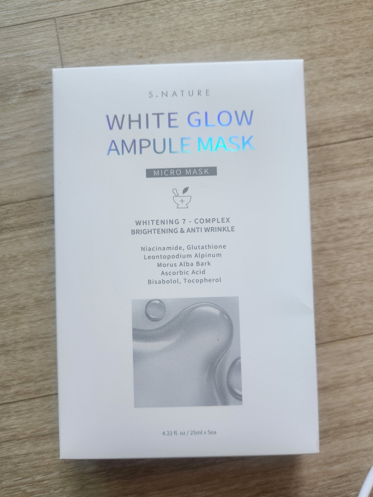 S.NATURE Mặt nạ ampoule White Glow review image