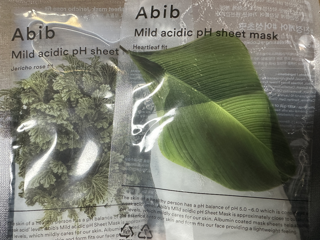 Abib Máscara de hoja ligeramente ácida [Eosung Chofit] review image