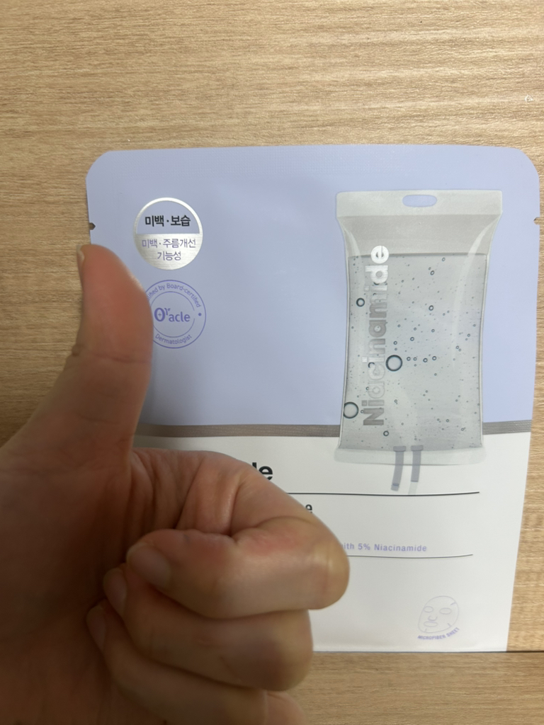 닥터오라클 (Dr.Oracle) 나이아신아마이드 미백 레시피 마스크팩 review image