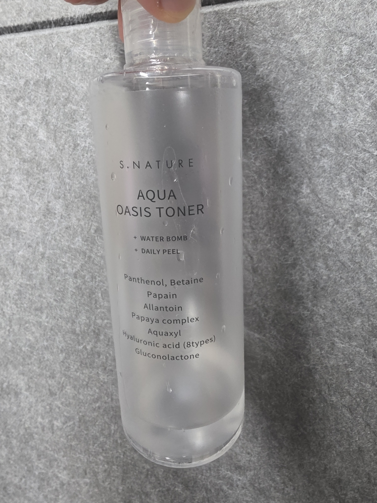 에스네이처 (S.NATURE) 아쿠아 오아시스 토너 review image