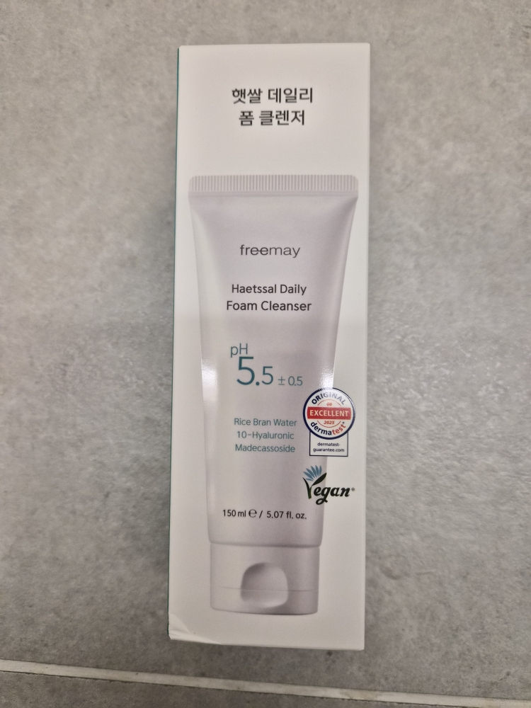 프리메이 (freemay) 햇쌀 데일리 폼 클렌저 review image