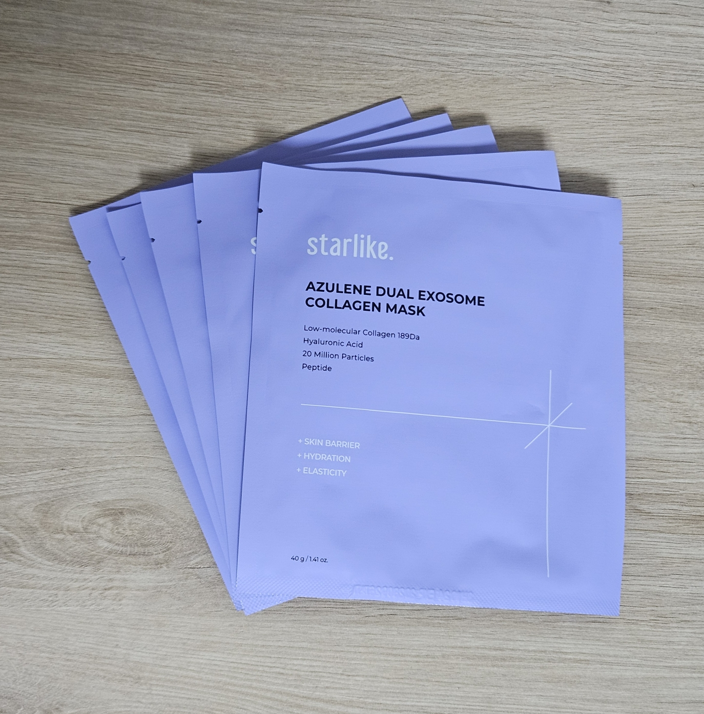 스타라이크 (starlike.) 아줄렌 듀얼 엑소좀 콜라겐 마스크 review image