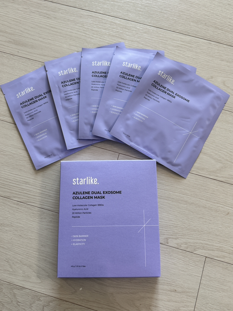 스타라이크 (starlike.) 아줄렌 듀얼 엑소좀 콜라겐 마스크 review image