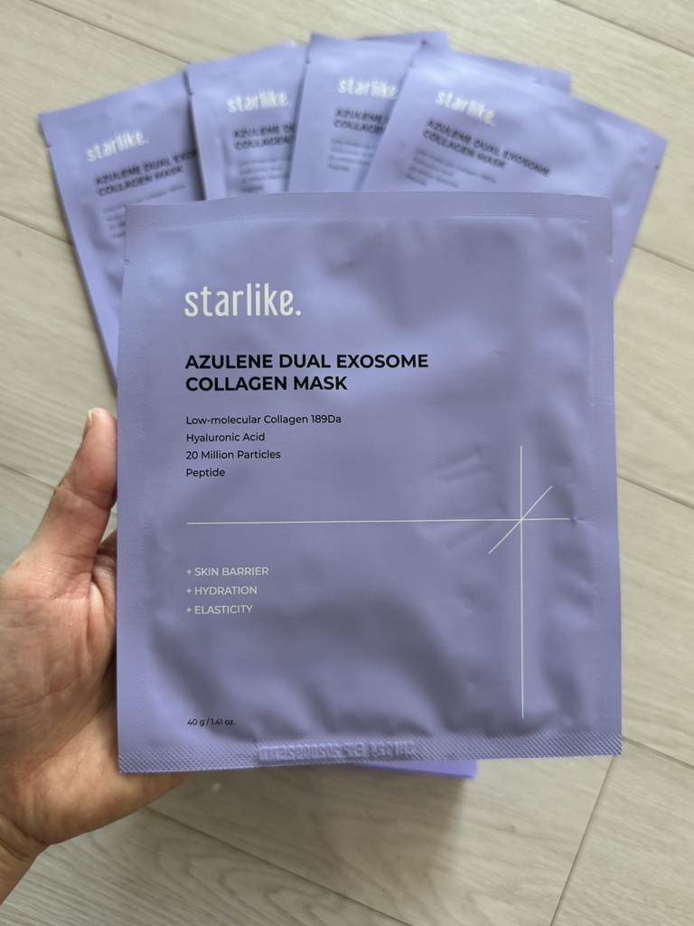 스타라이크 (starlike.) 아줄렌 듀얼 엑소좀 콜라겐 마스크 review image