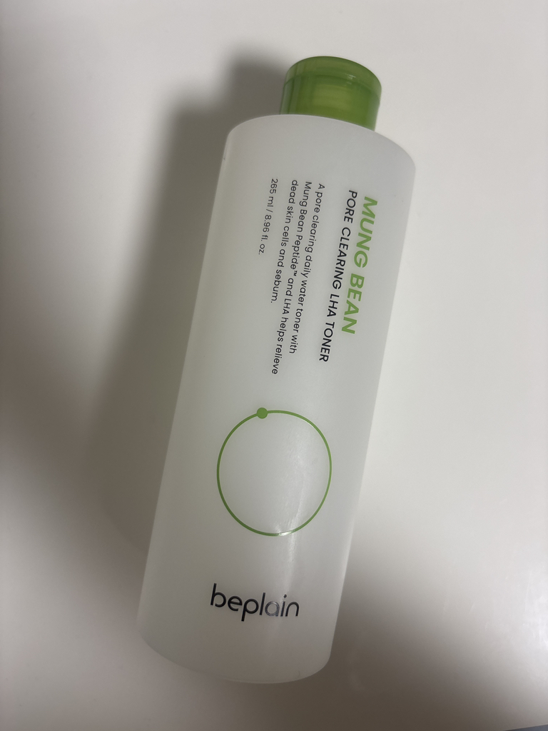 비플레인 (beplain) 녹두 모공 클리어링 라하 토너 review image