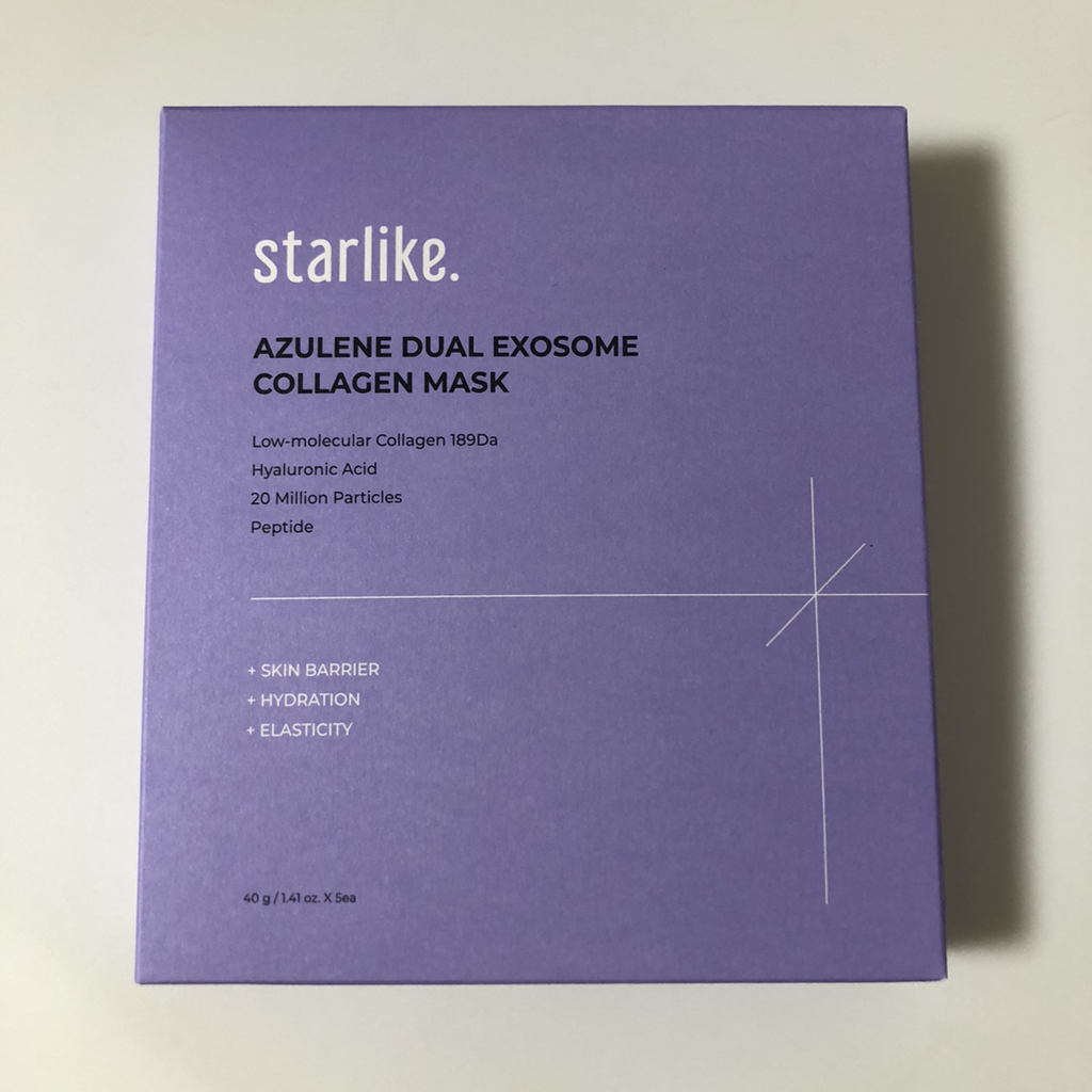 스타라이크 (starlike.) 아줄렌 듀얼 엑소좀 콜라겐 마스크 review image