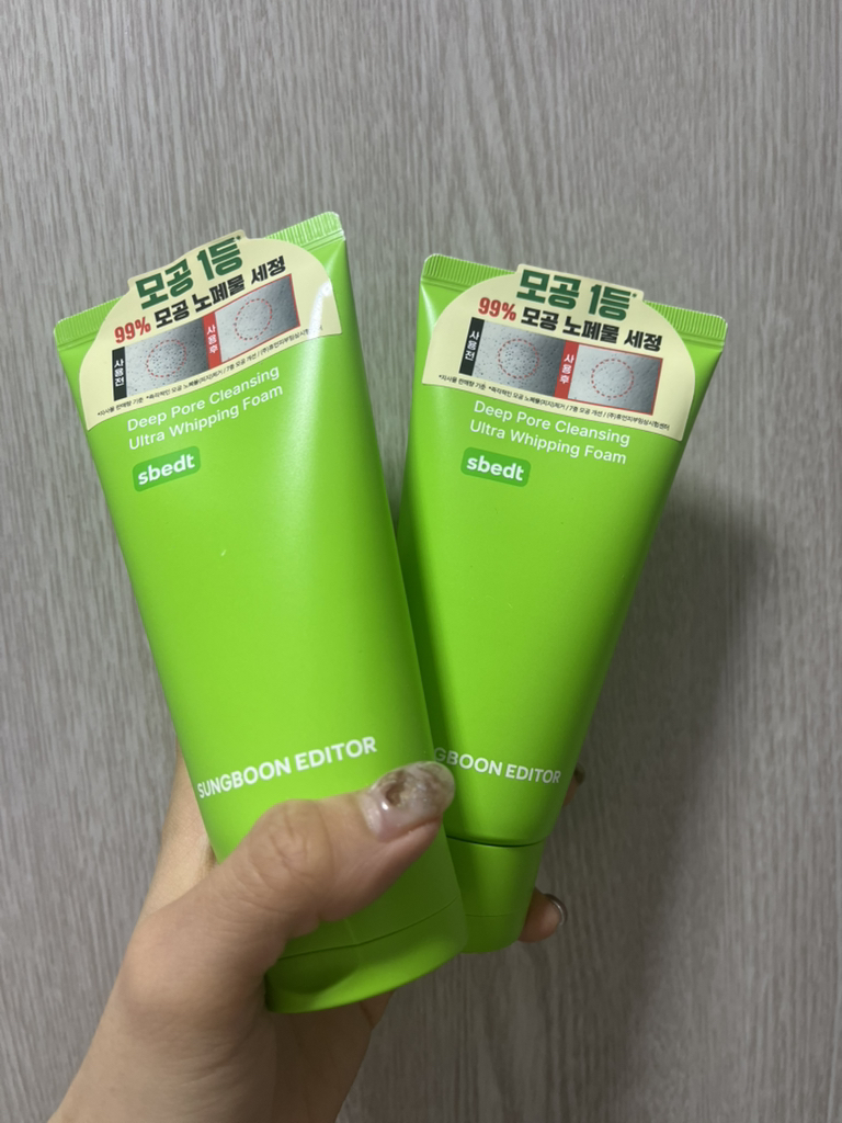 성분에디터 (SUNGBOONeditor) 그린토마토 딥 포어 클렌징 울트라 휩핑 폼 review image