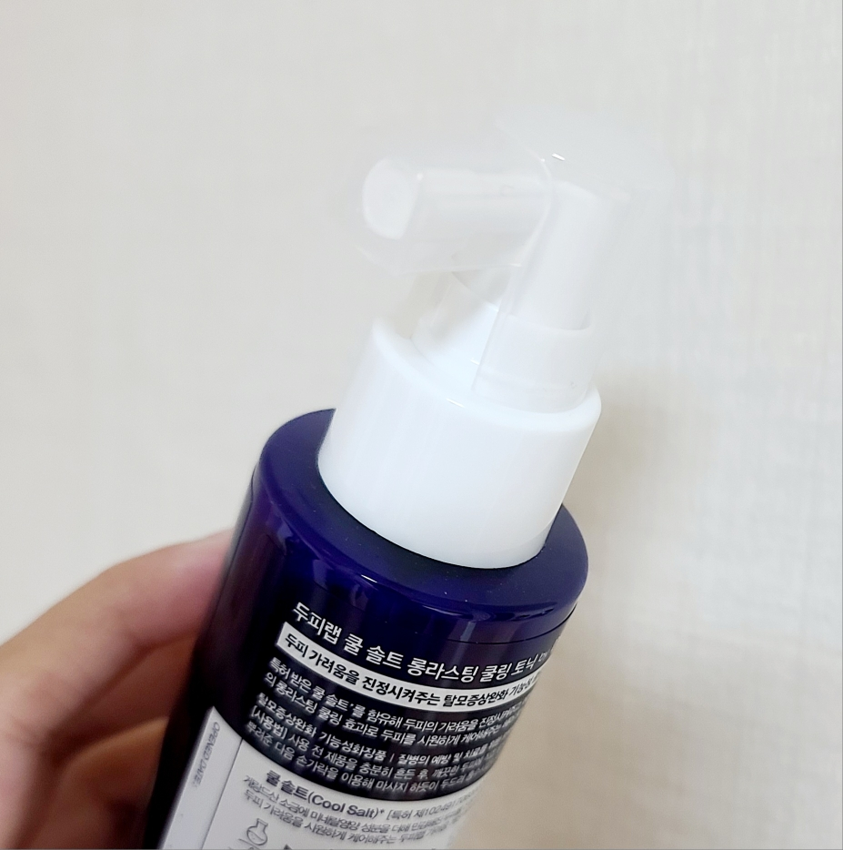 닥터지 (Dr.G) 두피랩 쿨 솔트 롱라스팅 쿨링 토닉 review image