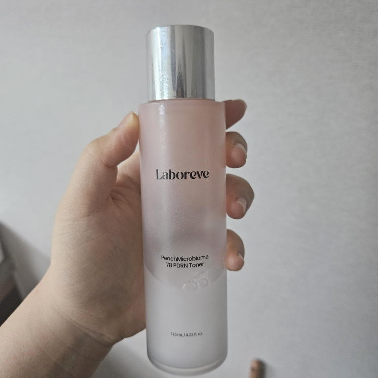 라보레브 (LABOREVE) 피치마이크로바이옴 78 피디알엔 토너 review image