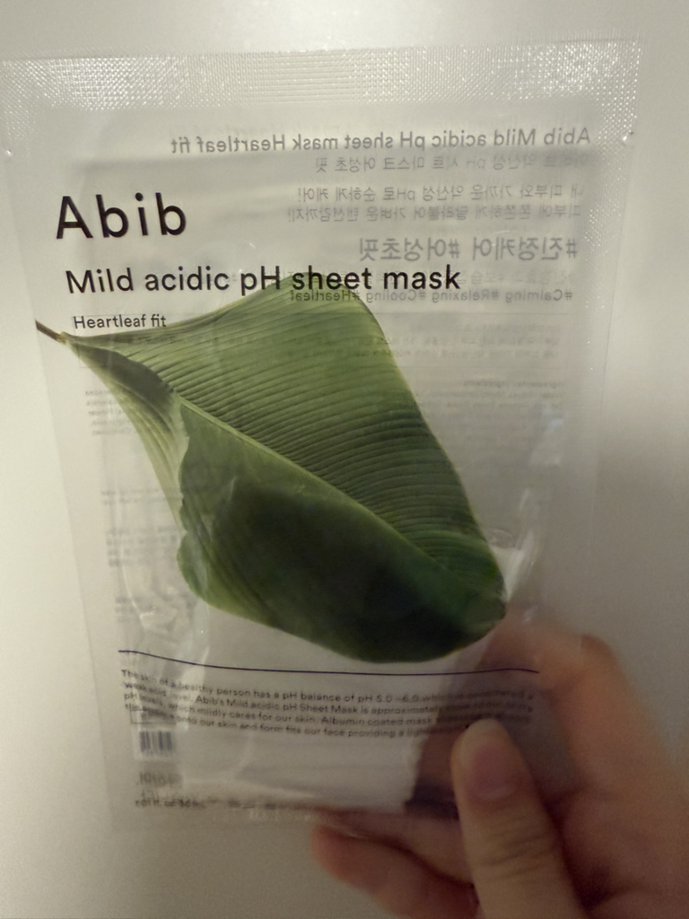 아비브 (Abib) 약산성 시트 마스크 [어성초핏] review image